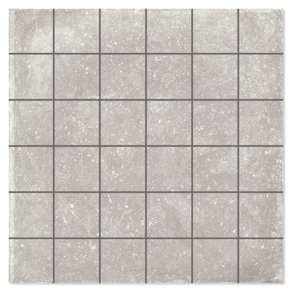 Mosaikkflis Stonearts Grå Matt 30x30 (5x5) cm